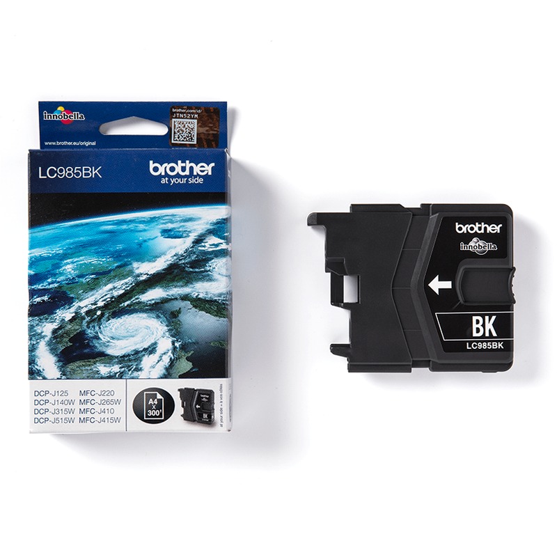 Cartuccia inchiostro nero Brother LC985BK