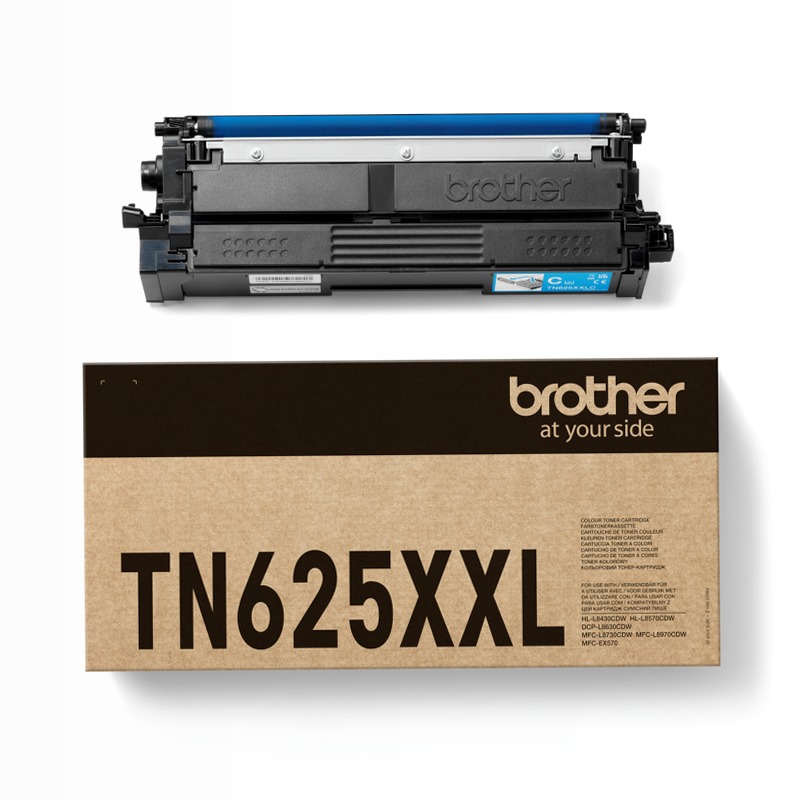 TN625XXLC - Cartuccia Toner Ciano Originale Brother