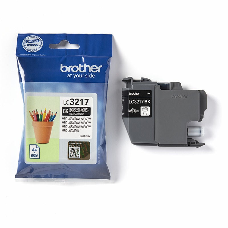 Cartuccia inchiostro nero Brother LC3217BK