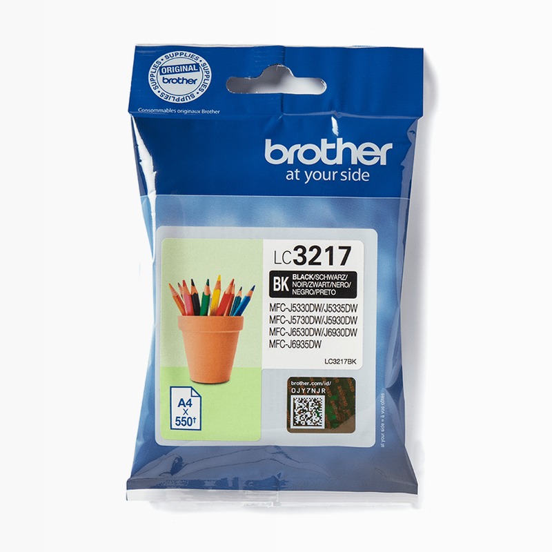 Cartuccia inchiostro nero Brother LC3217BK