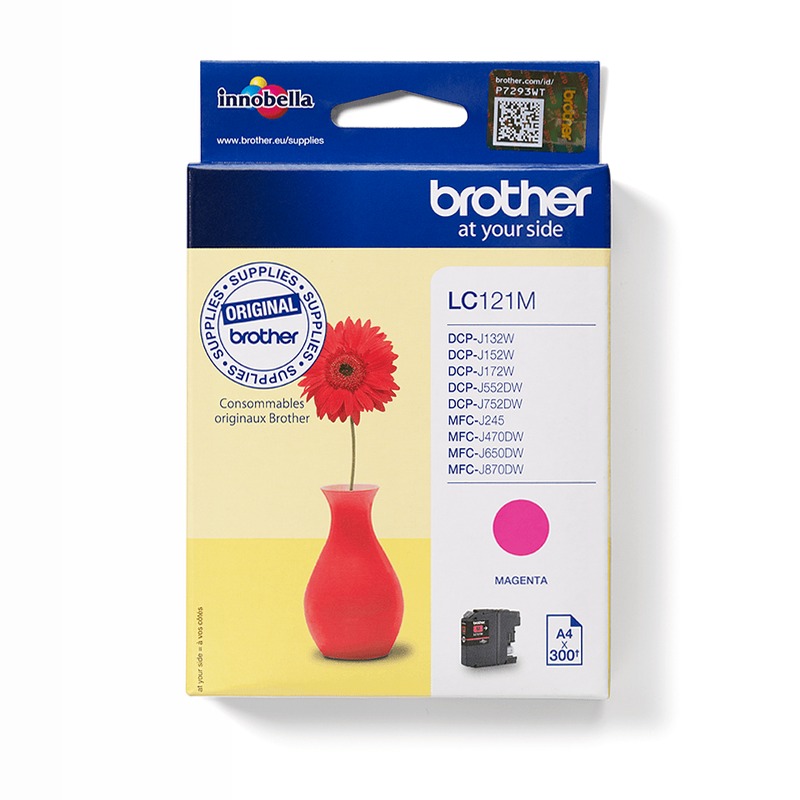 LC121M - Cartuccia Inchiostro Magenta Originale Brother