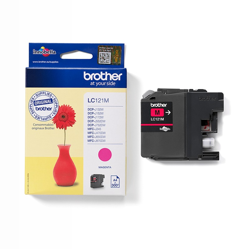 LC121M - Cartuccia Inchiostro Magenta Originale Brother