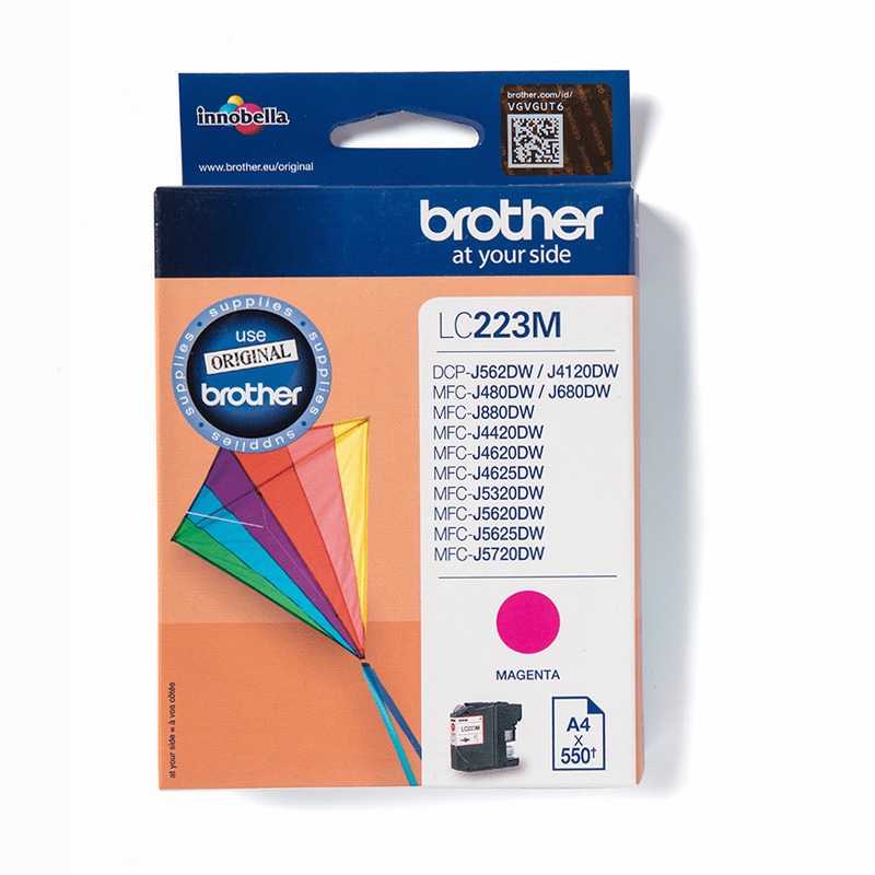 LC223M - Cartuccia Inchiostro Magenta Originale Brother
