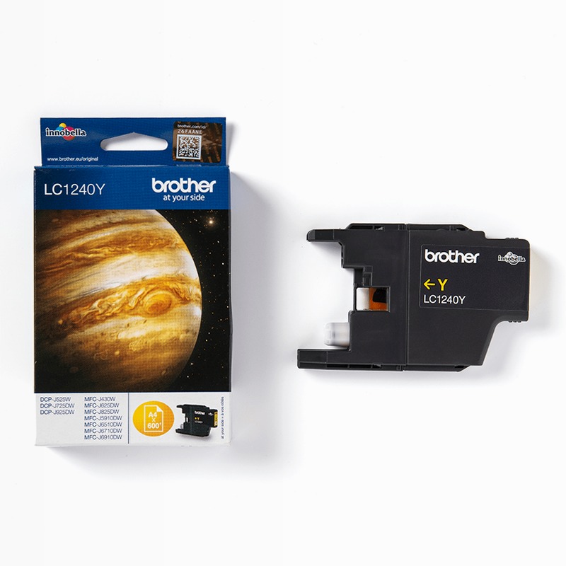 LC1240Y - Cartuccia Inchiostro Originale Giallo per Stampanti Brother