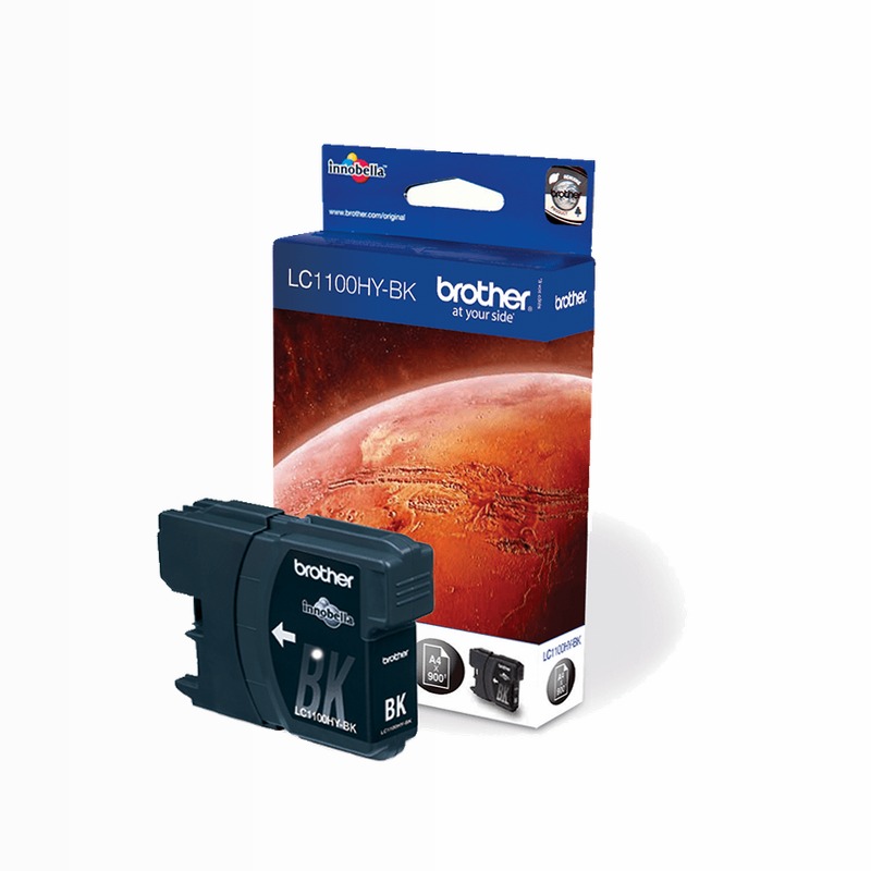Cartuccia d’inchiostro nero Brother LC1100HYBK