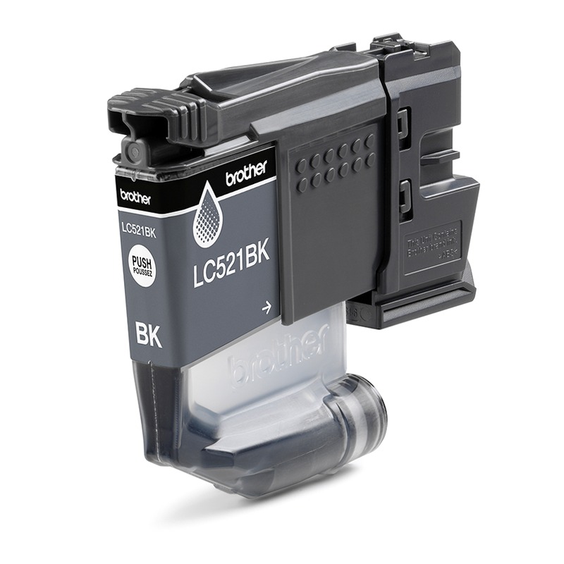 Cartuccia d'inchiostro nero Brother LC521BK