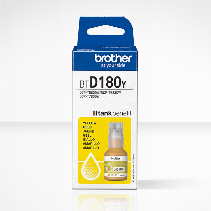 Inchiostro Originale Brother BTD180Y - Giallo