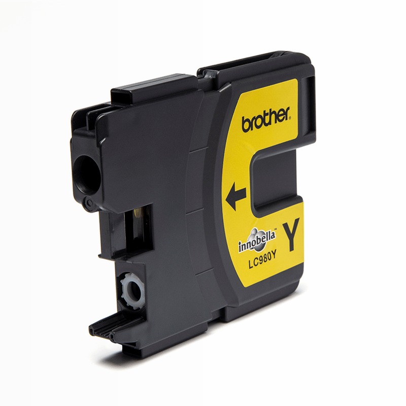 Cartuccia inchiostro giallo per Brother LC980Y