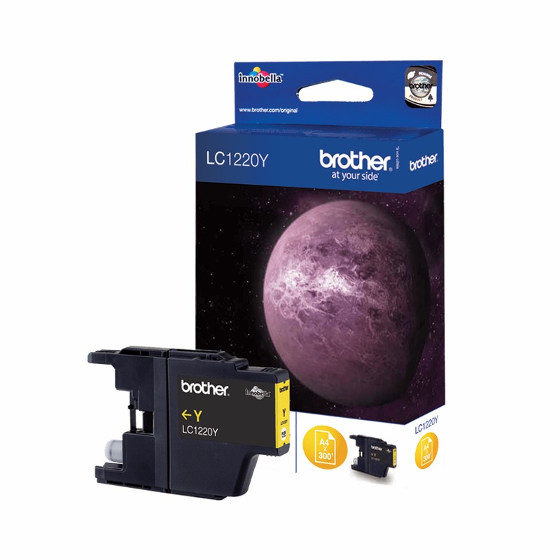 LC1220Y - Cartuccia Inchiostro Giallo Brother