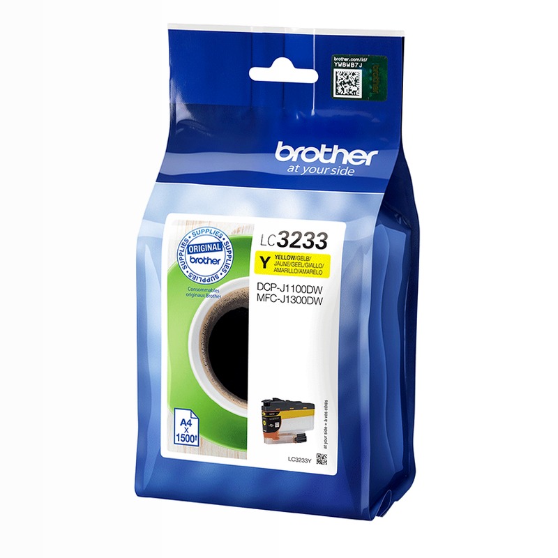 Cartuccia inchiostro giallo Brother LC3233Y