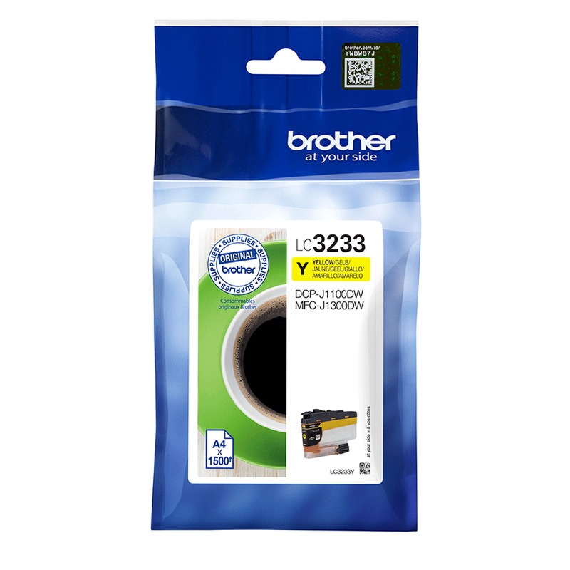 Cartuccia inchiostro giallo Brother LC3233Y