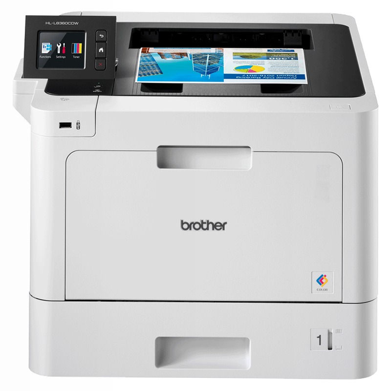 Stampante laser a colori Brother HLL8360CDW 300fogli Cartucce 31ppm