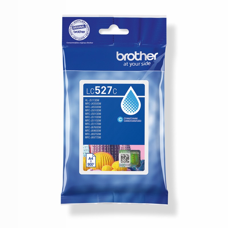 Cartuccia d'inchiostro ciano Brother LC527C