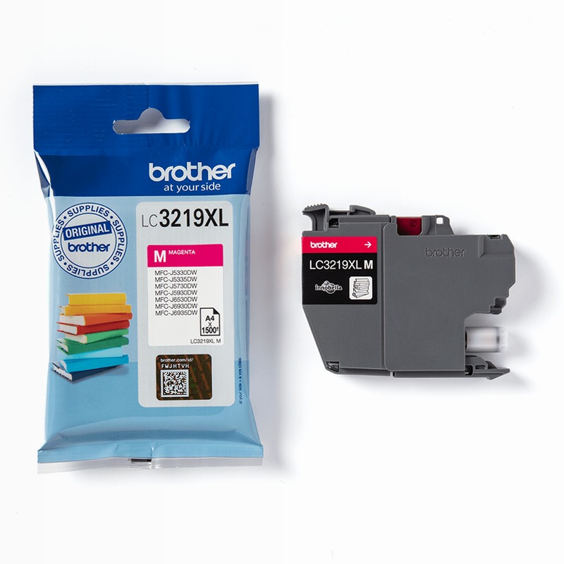 Cartuccia d’inchiostro magenta per Brother LC3219XLM