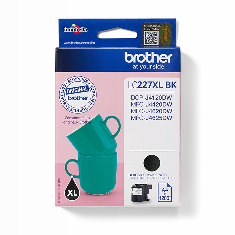 Cartuccia inchiostro nero Brother LC227XLBK