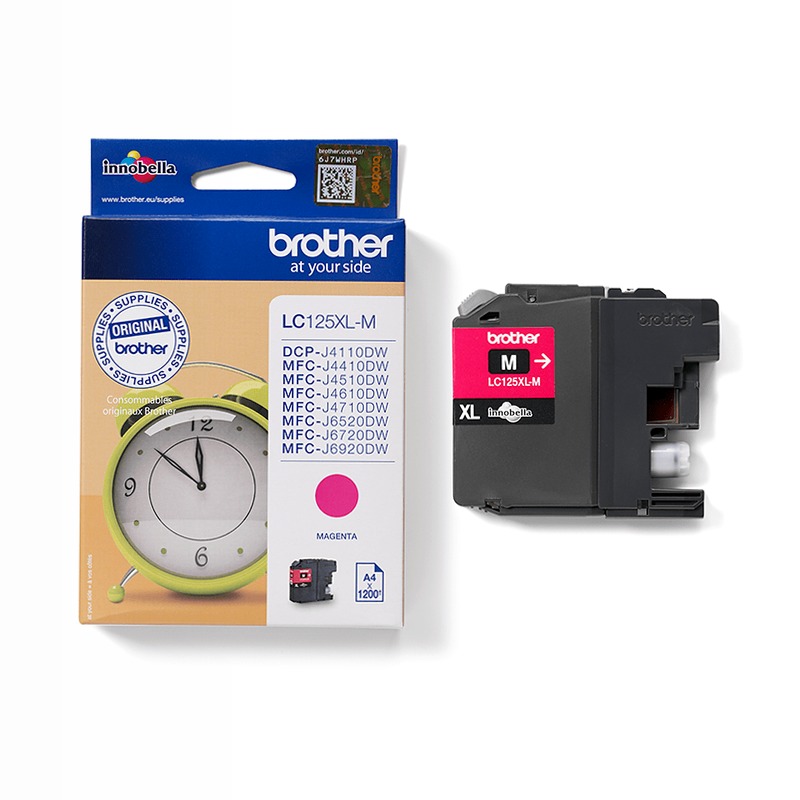 LC125XLM - Cartuccia Inchiostro Magenta Originale Brother