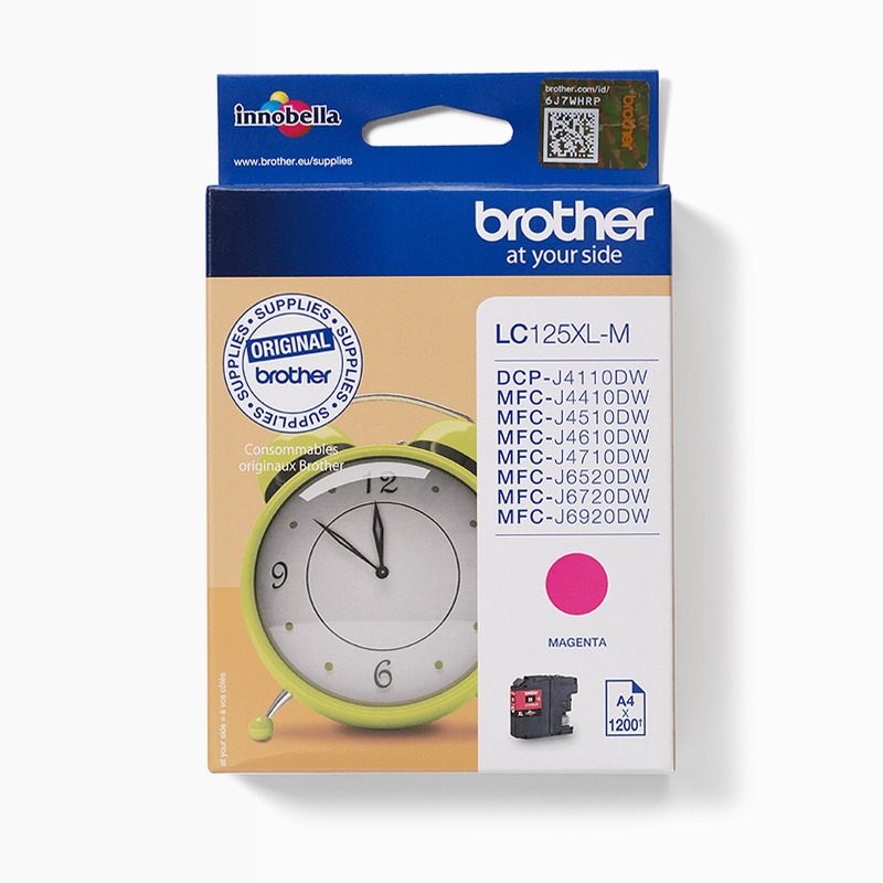 LC125XLM - Cartuccia Inchiostro Magenta Originale Brother