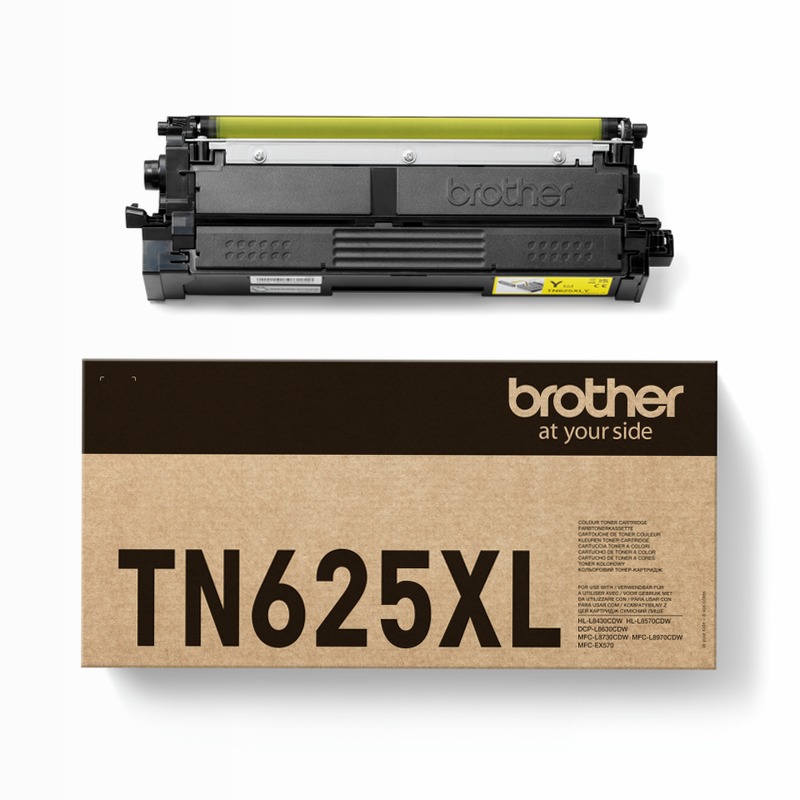 TN625XLY - Cartuccia Toner Giallo per Stampante Laser
