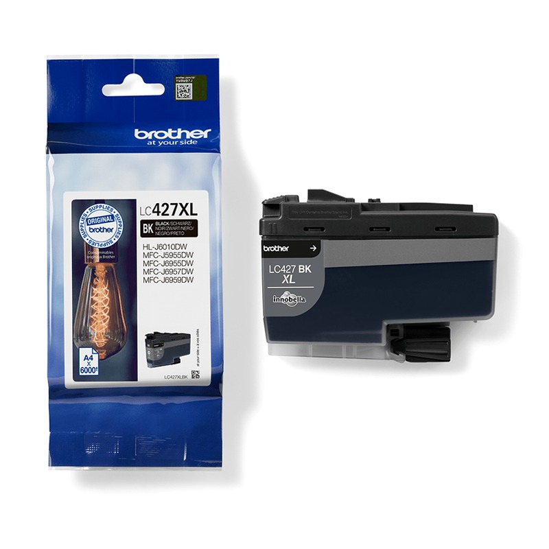 Cartuccia inchiostro nero Brother LC427XLBK