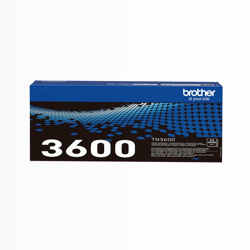 Cartuccia di Toner Nera Originale Brother TN-3600