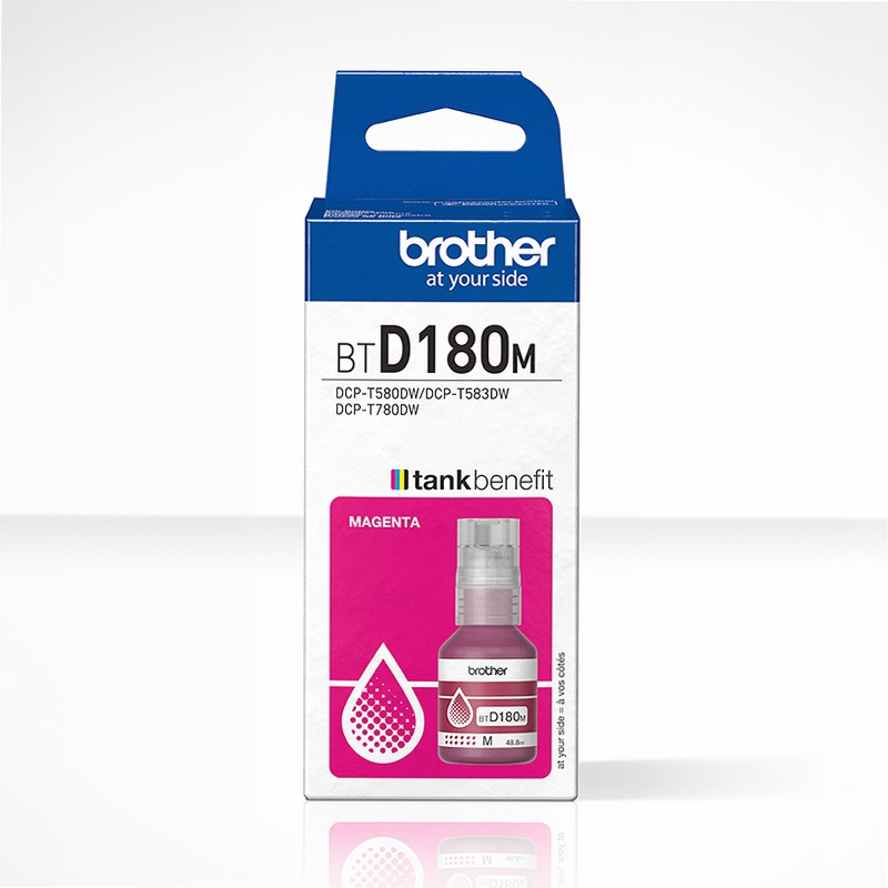 Inchiostro Magenta Brother BTD180M