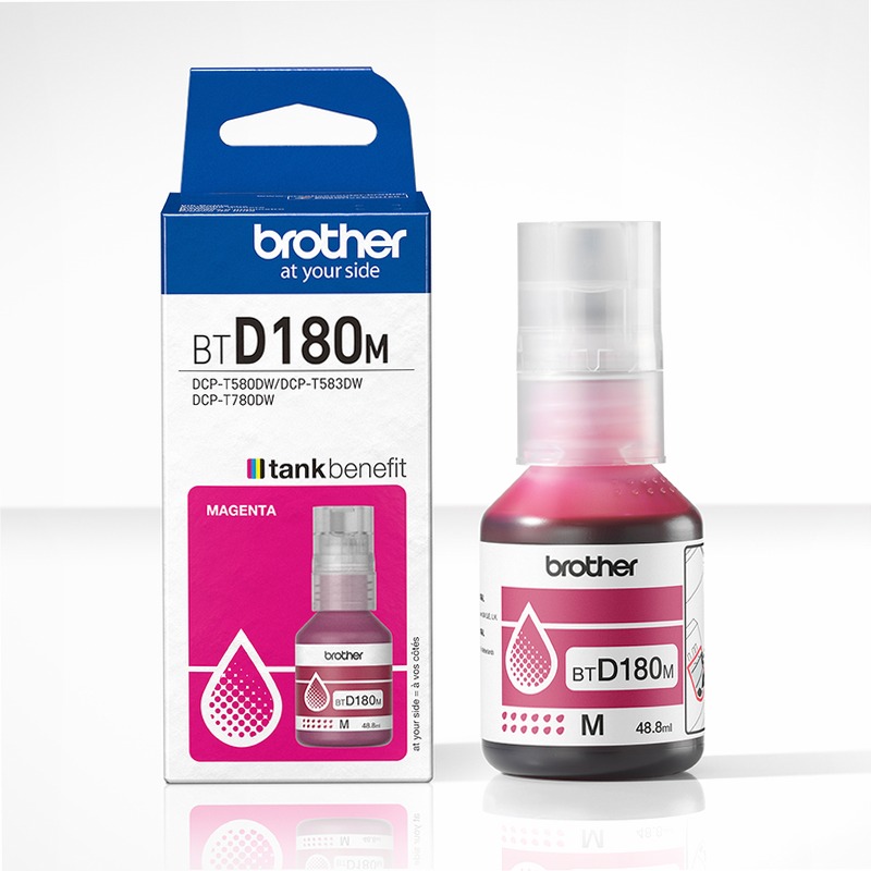 Inchiostro Magenta Brother BTD180M