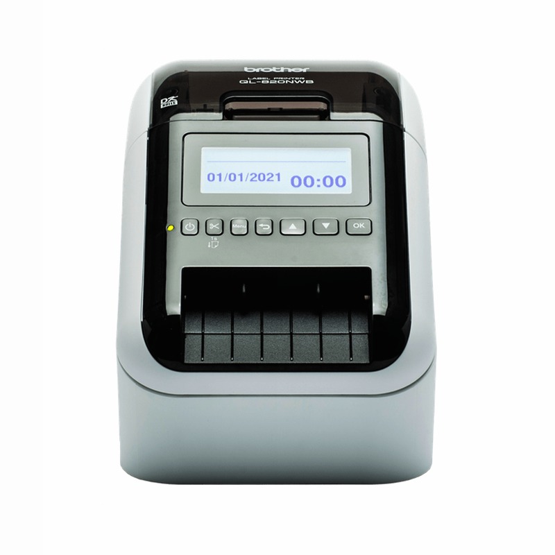 Stampa badge visitatori con Brother QL-820NWBVM Bluetooth