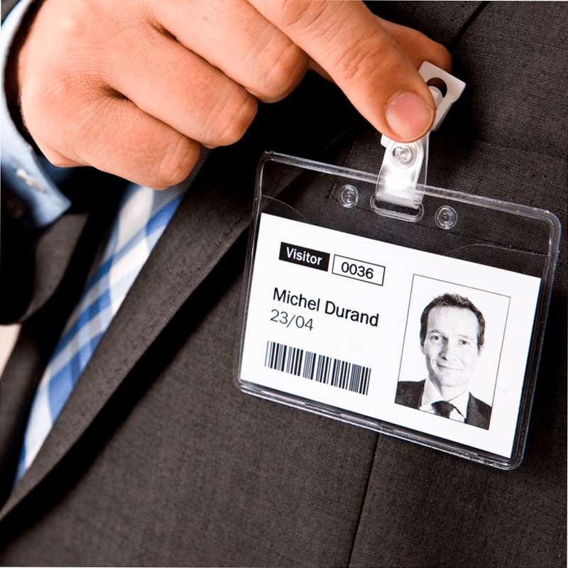 Stampa badge visitatori con Brother QL-820NWBVM Bluetooth