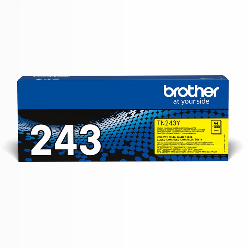 Toner Brother TN243Y - Giallo per Stampanti LED e Laser