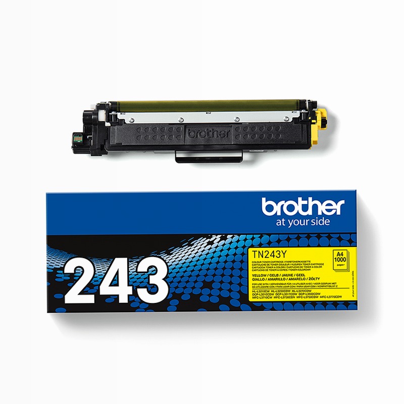 Toner Brother TN243Y - Giallo per Stampanti LED e Laser