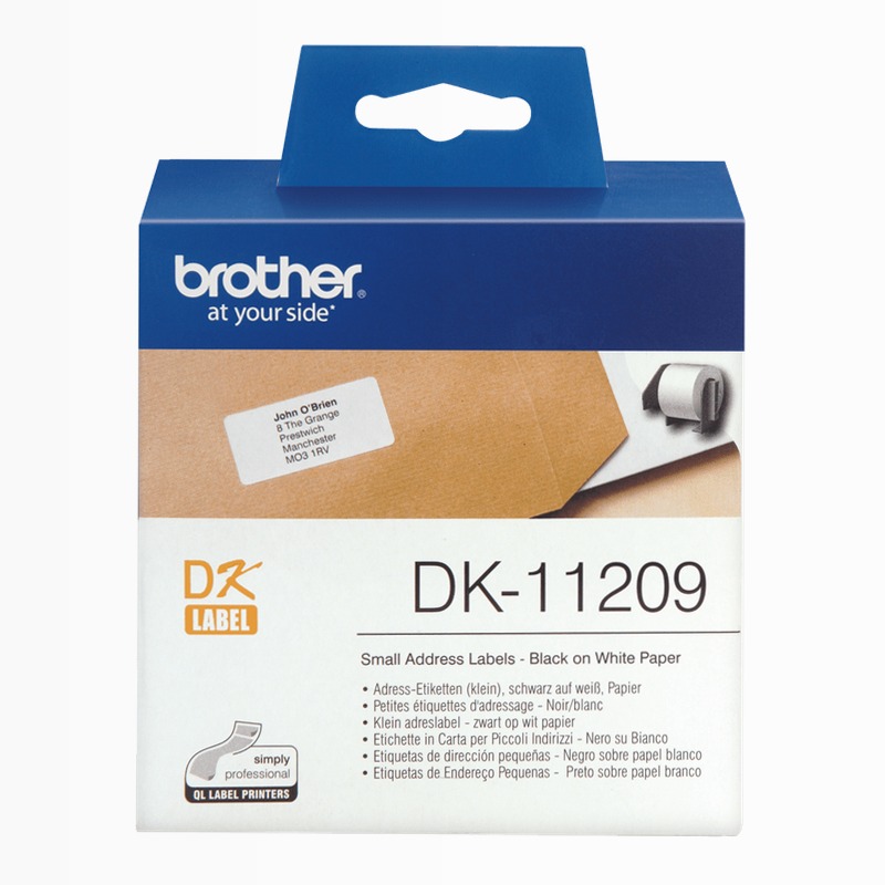 Etichette Originali Brother DK-11209