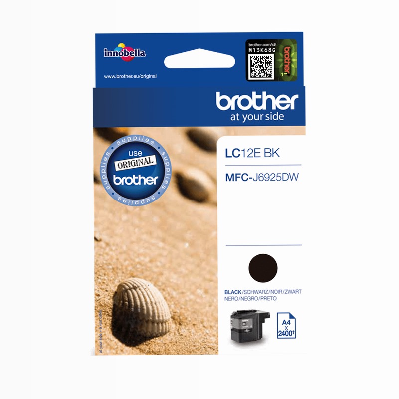 LC12EBK - Cartuccia Inchiostro Nero Brother