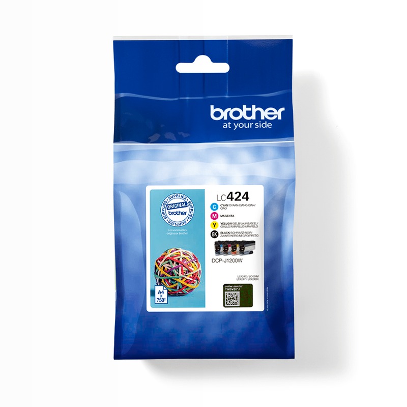 Cartucce d'inchiostro originali Brother LC424VAL