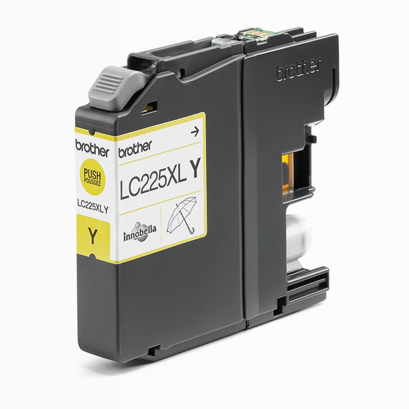 Cartuccia d'inchiostro giallo Brother LC225XLY