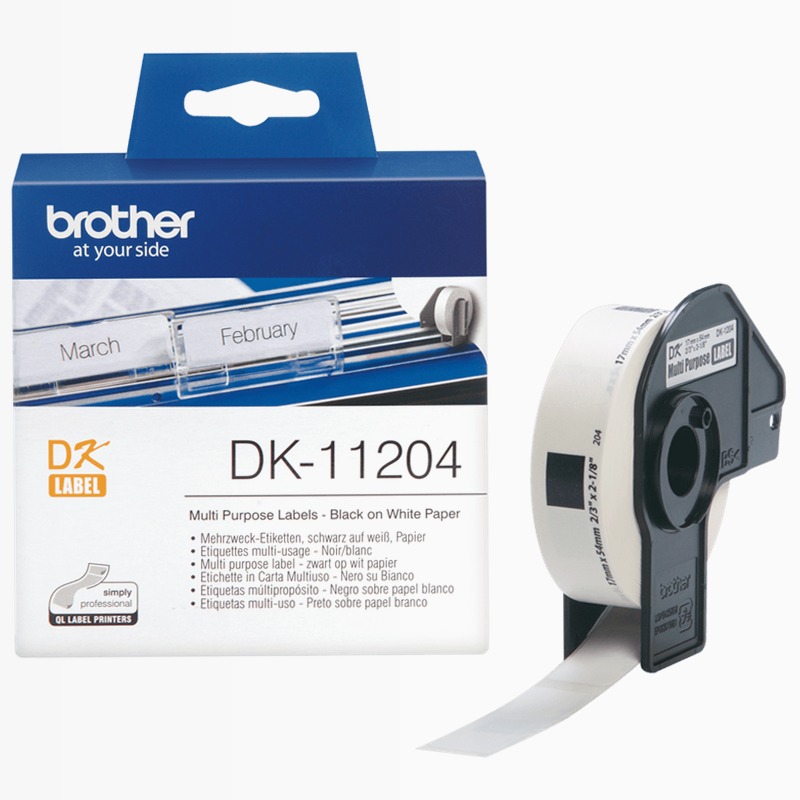 Etichette multiuso Brother DK11204