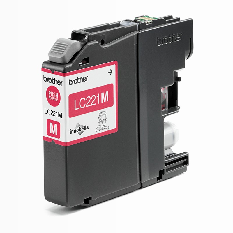 Cartuccia d'inchiostro magenta Brother LC221M