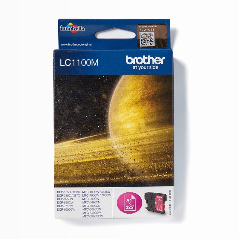LC1100M - Cartuccia Inchiostro Magenta Originale Brother