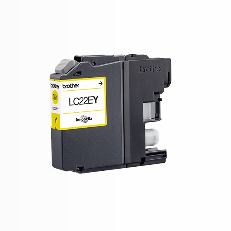 LC22EY - Cartuccia Inchiostro Giallo Originale Brother