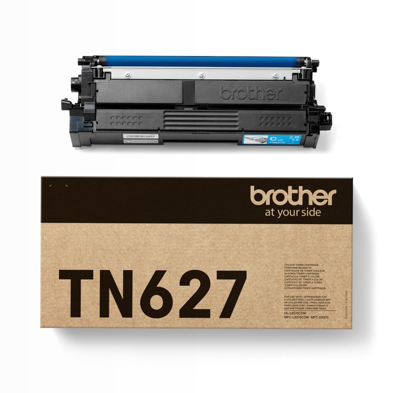 TN627C - Cartuccia Toner Ciano per Stampante Laser