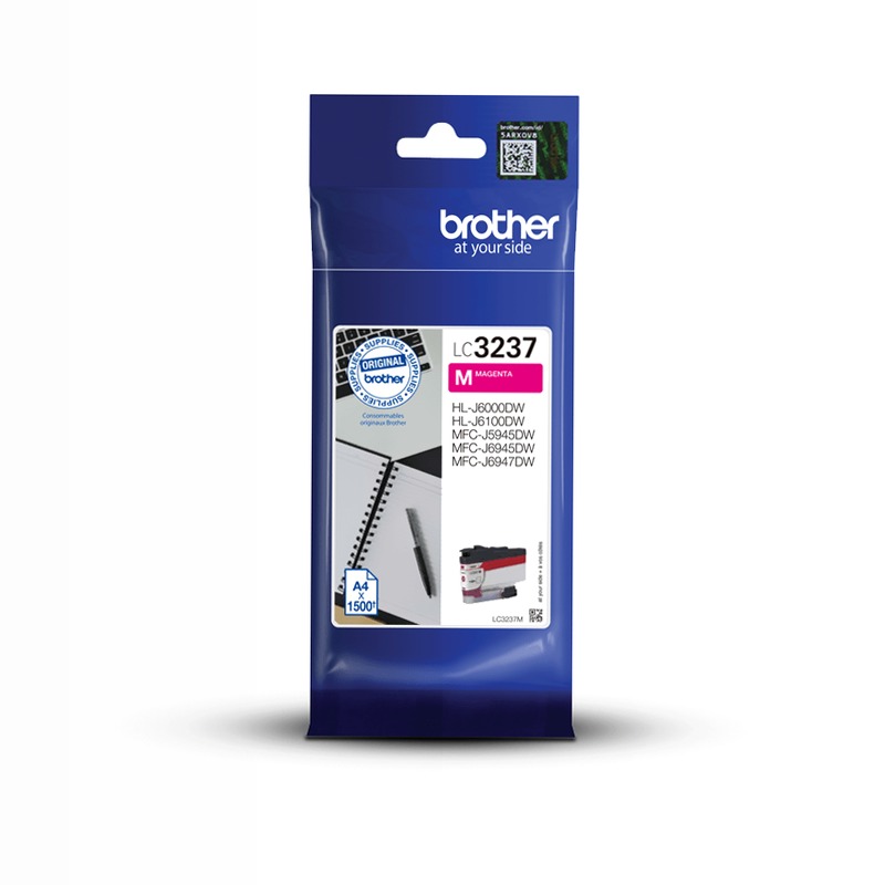 LC3237M - Cartuccia Inchiostro Magenta Originale Brother