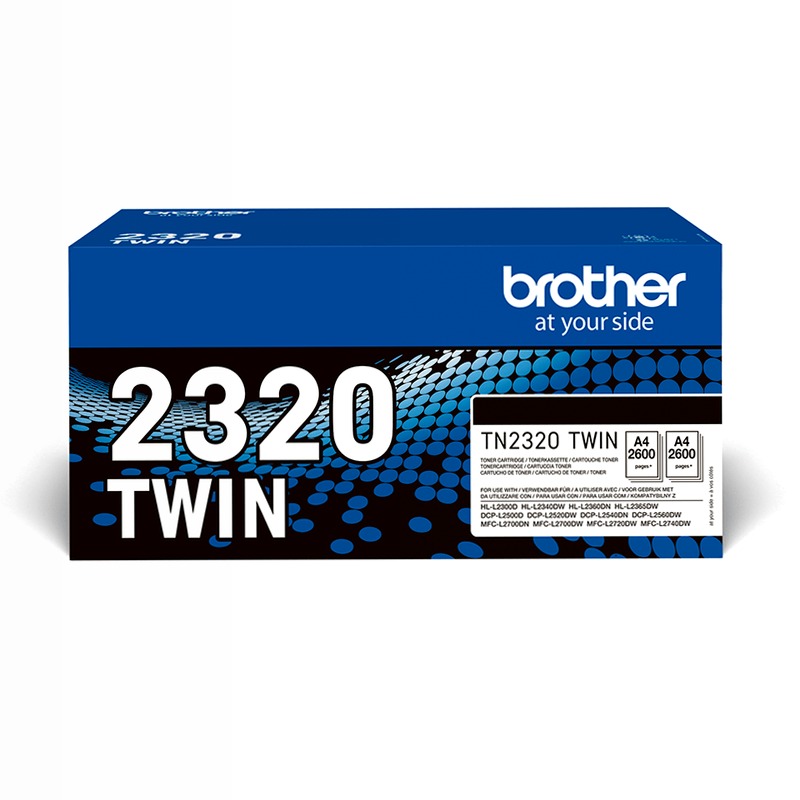 TN2320TWIN - Toner Originale a Alta Capacità