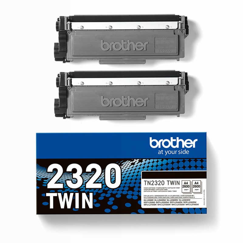 TN2320TWIN - Toner Originale a Alta Capacità