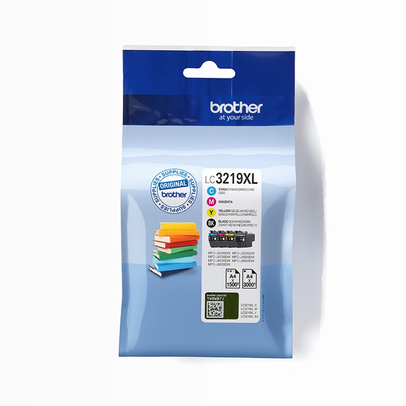 Cartucce d’inchiostro originali Brother LC3219XLVALBP
