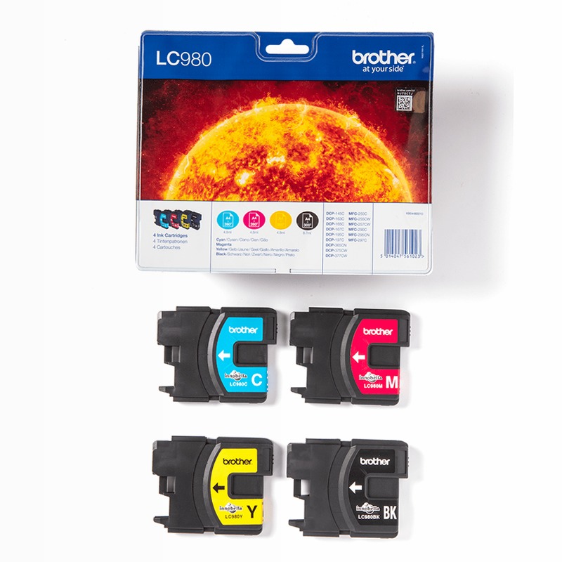 Cartucce d’inchiostro originali Brother LC980VALBP