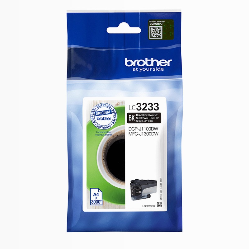 Cartuccia inchiostro nero LC3233BK Brother