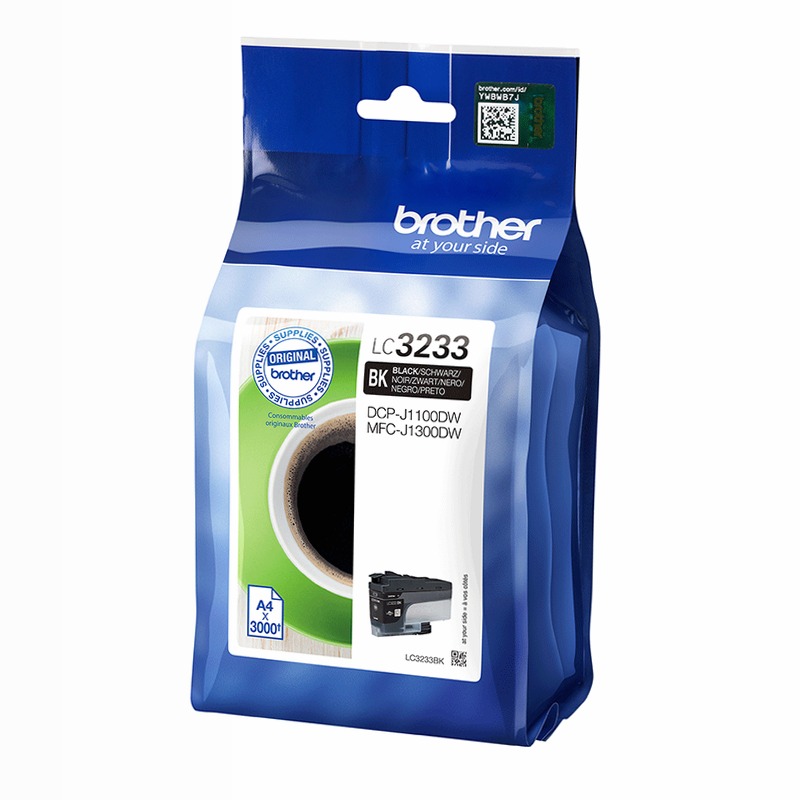 Cartuccia inchiostro nero LC3233BK Brother