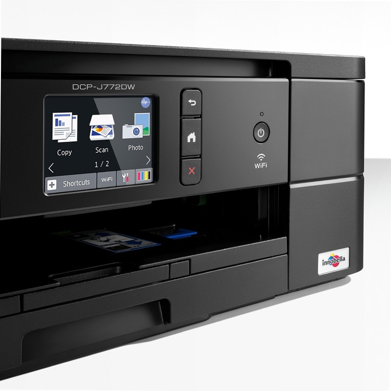DCPJ772DW - Stampa, fotocopia e scan con facilità 12ppm