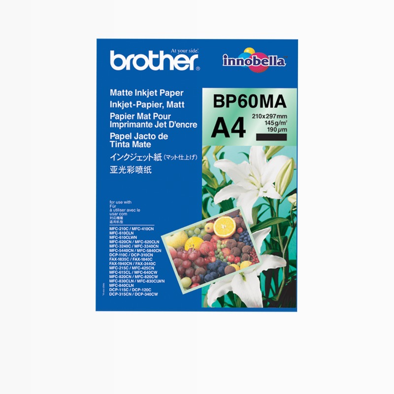 Carta opaca Brother BP60MA per stampante a getto d'inchiostro