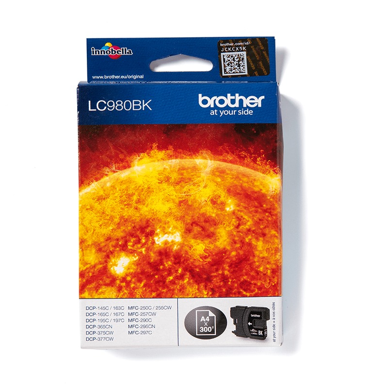 Cartuccia inchiostro nero Brother LC980BK