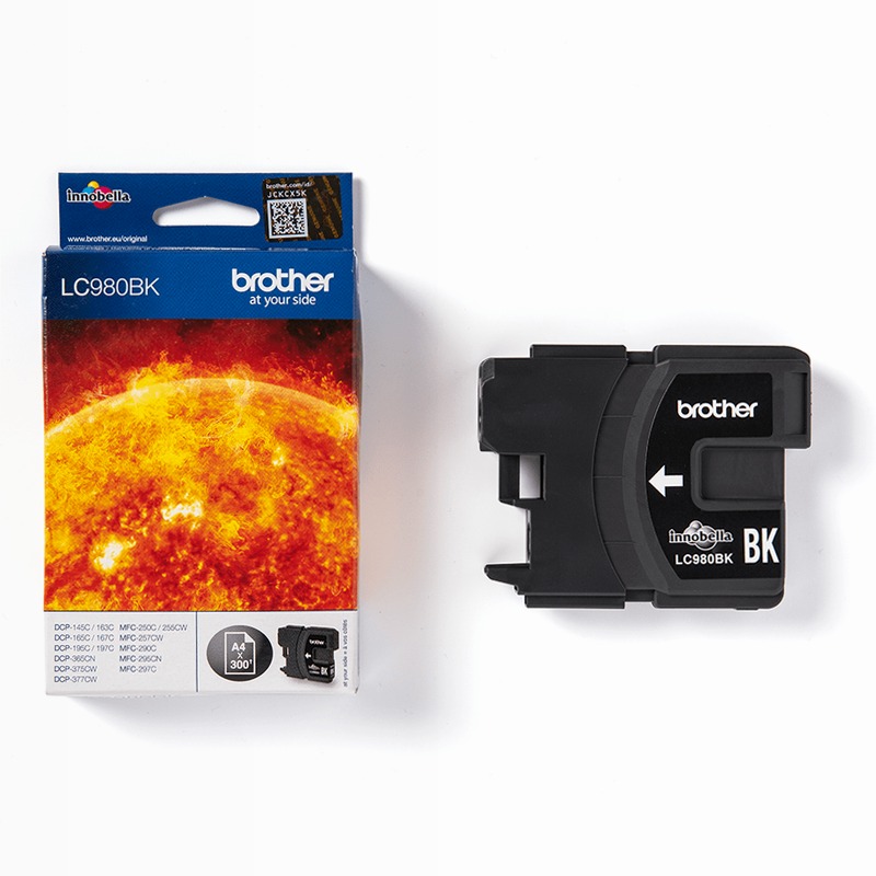 Cartuccia inchiostro nero Brother LC980BK